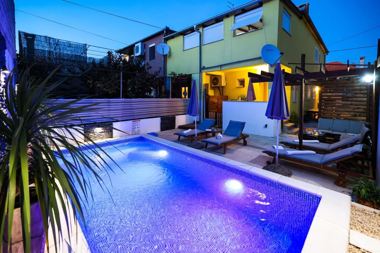 Apartment Rustica Zadar With Exclusive Use Of The Pool-Ground Floor Экстерьер фото