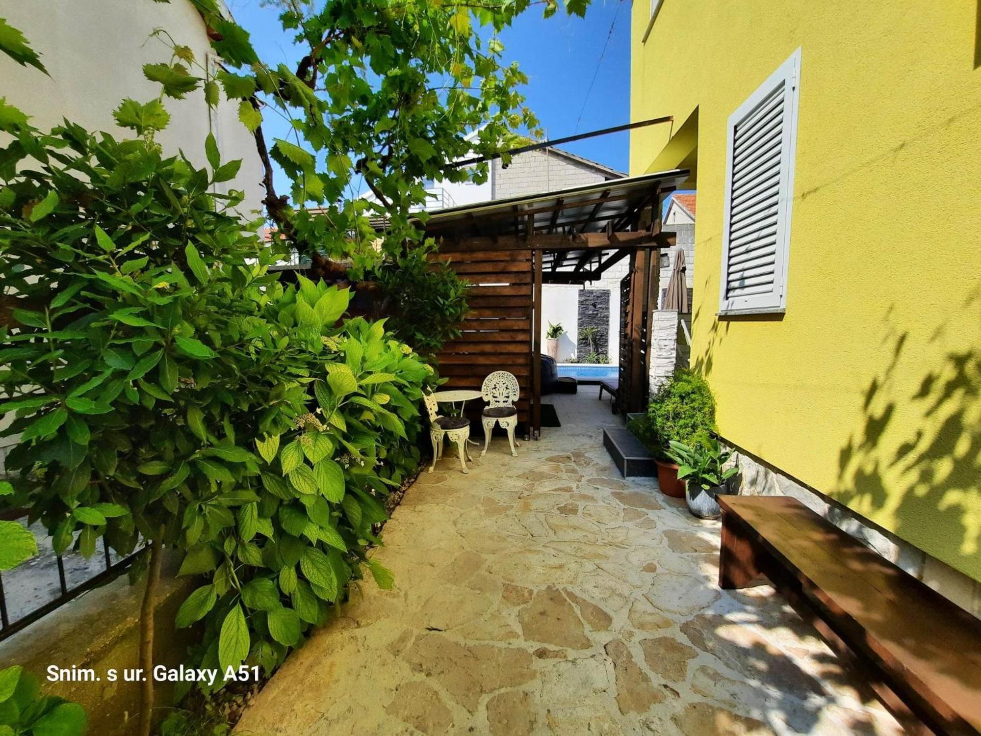 Apartment Rustica Zadar With Exclusive Use Of The Pool-Ground Floor Экстерьер фото